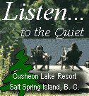 Peace & tranquility at a lakeside resort