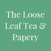 The Loose Leaf Tea & Papery logo
