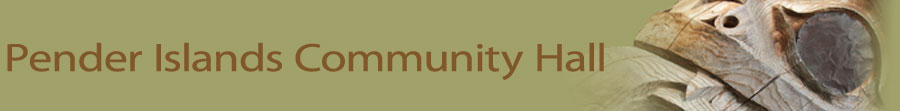 Pender Islands Community Hall logo