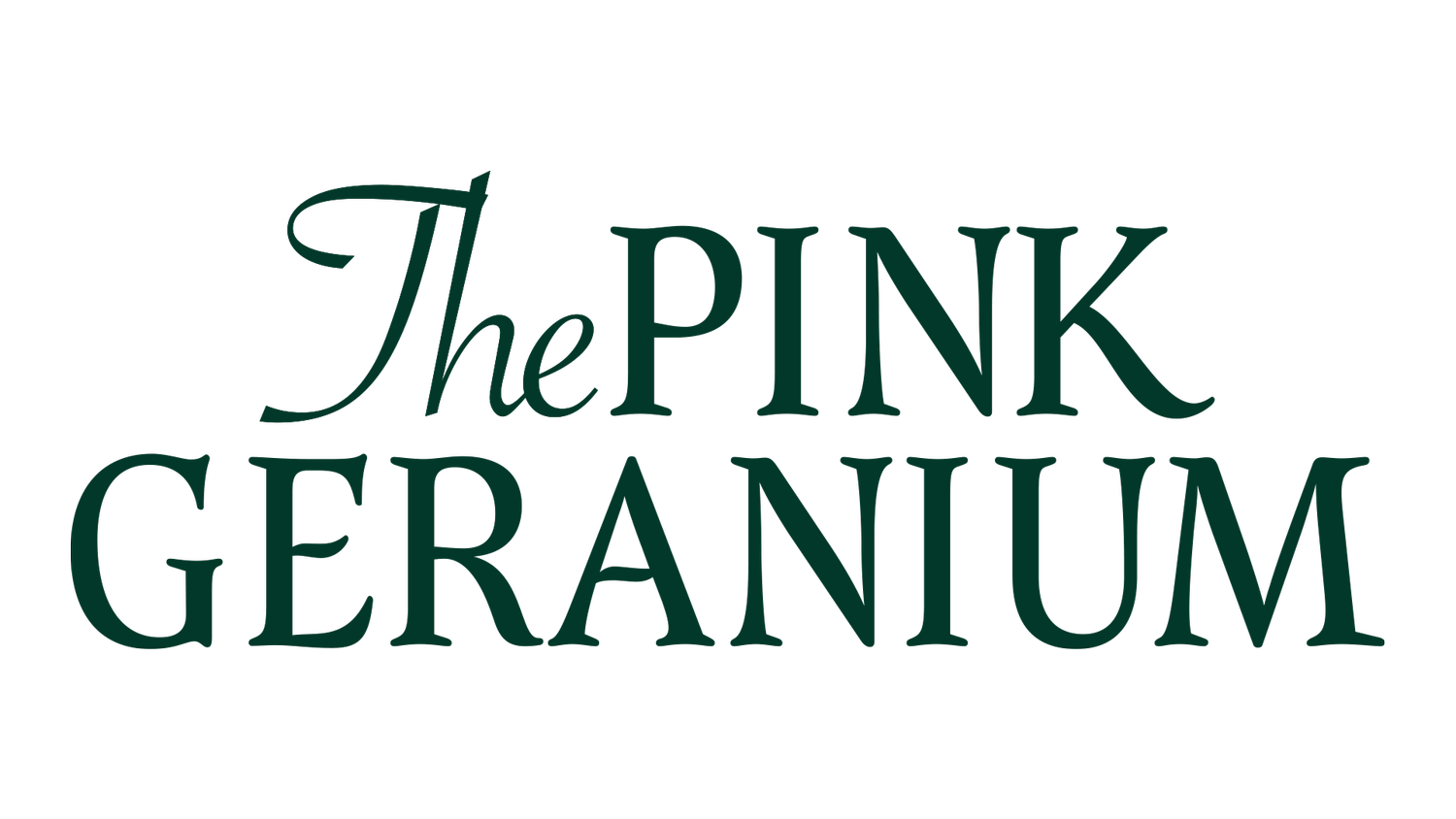 Pink Geranium logo